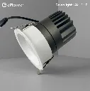 đen dowlight 12W 45 4000K  AM-DL10 02.webp