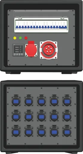 HG-15X Tủ Điện Sân Khấu Siêu Bền