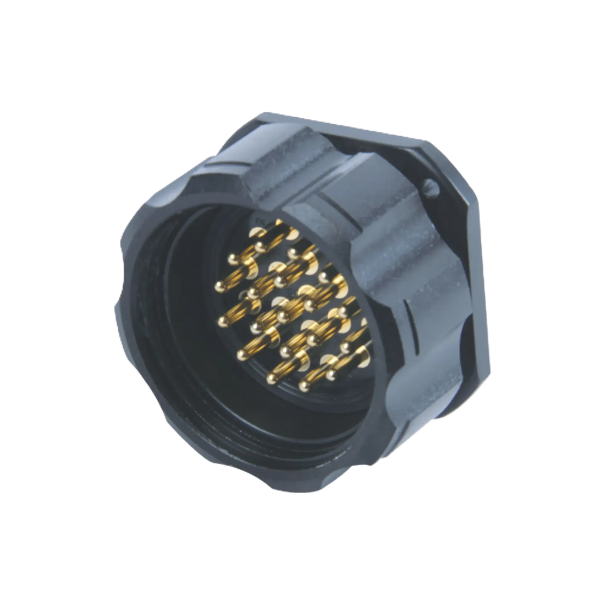 Socapex 19 chân - Đầu nối dây 19 chân - Gắn tủ - đầu đực