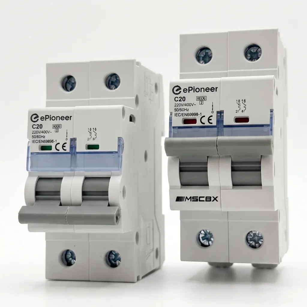 MCB C20 6KA ePioneer MSC8X 1P+N