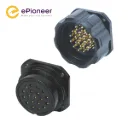 Đầu nối dây gắn tủ điện 19 lõi - KURO Showsafe Socapex Panel Male & Femal 19 Way Pin Crimp 25A
