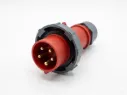 Phích cắm công nghiệp 32A, di động (đầu đực), phích cắm 5 chân, model E-0252X, điện áp 380V