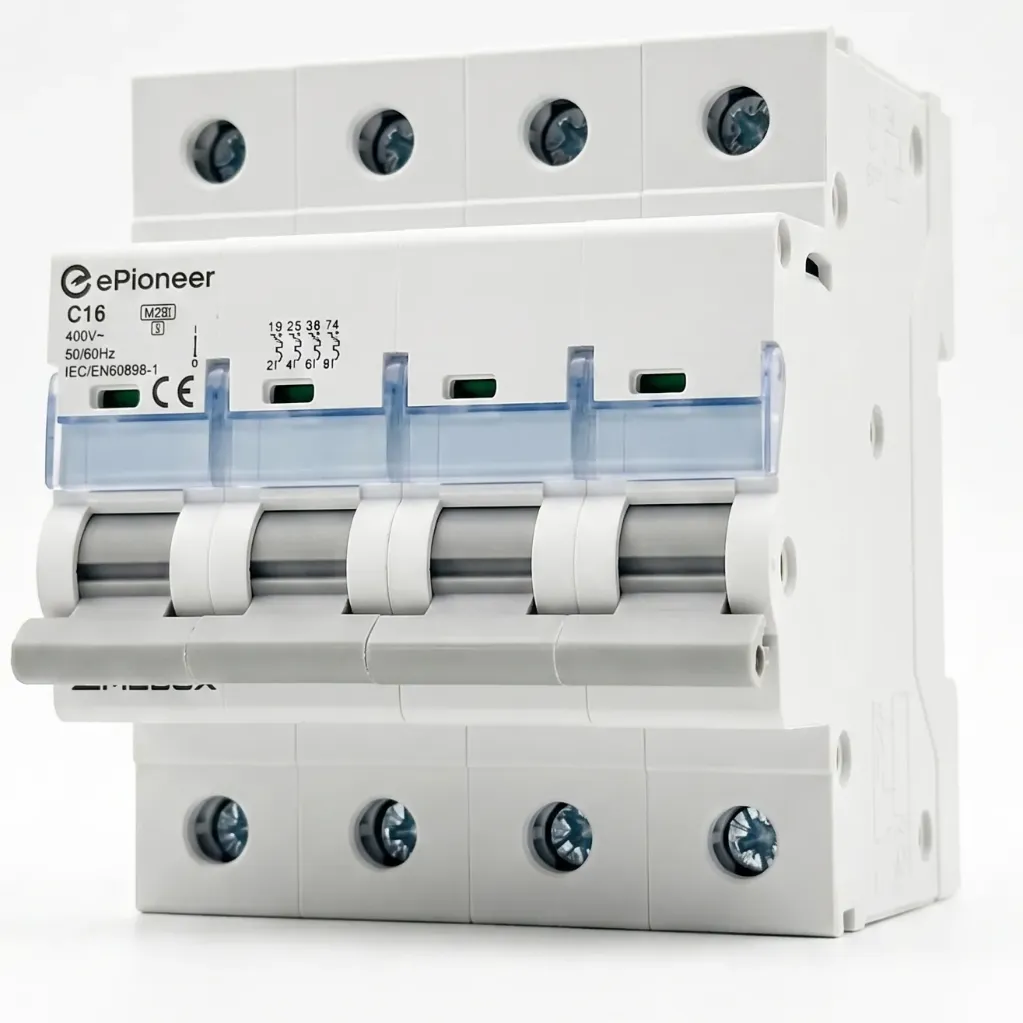 MCB C16 / C32 / C63 6KA ePioneer MSC8X 3P+N (C16)